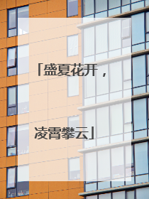 盛夏花开，凌霄攀云