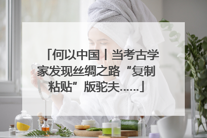 何以中国丨当考古学家发现丝绸之路“复制粘贴”版驼夫……