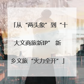 从“两头象”到“十大文商旅新IP” 新乡文旅“火力全开”