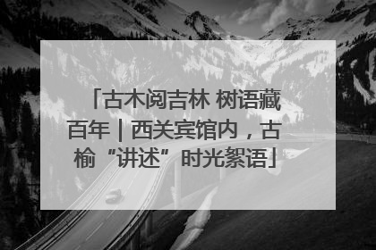 古木阅吉林 树语藏百年｜西关宾馆内，古榆“讲述”时光絮语