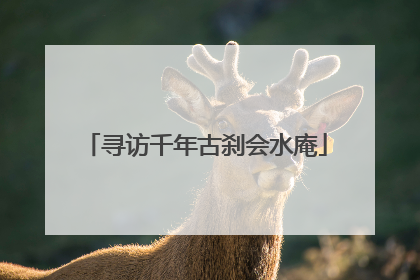 寻访千年古刹会水庵