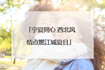 宁夏同心 西北风情点燃江城夏日