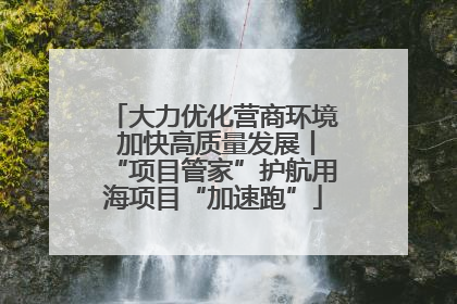 大力优化营商环境 加快高质量发展丨“项目管家”护航用海项目“加速跑”