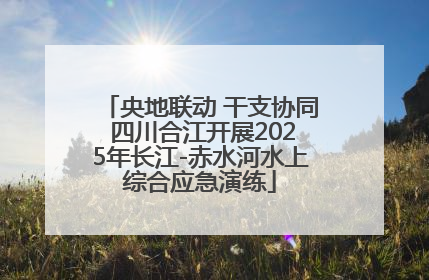 央地联动 干支协同 四川合江开展2025年长江-赤水河水上综合应急演练