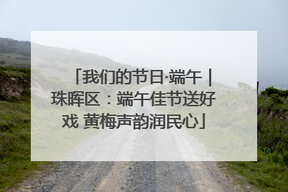 我们的节日·端午｜珠晖区：端午佳节送好戏 黄梅声韵润民心