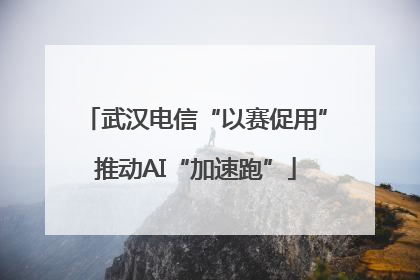 武汉电信“以赛促用”推动AI“加速跑”