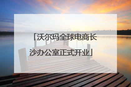 沃尔玛全球电商长沙办公室正式开业