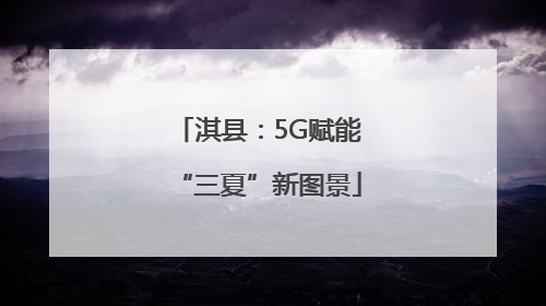 淇县：5G赋能“三夏”新图景