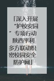 深入开展“护校安园”专项行动 陕西平利多方联动织密校园安全防护网