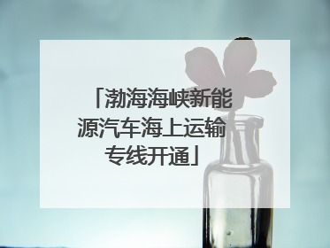 渤海海峡新能源汽车海上运输专线开通