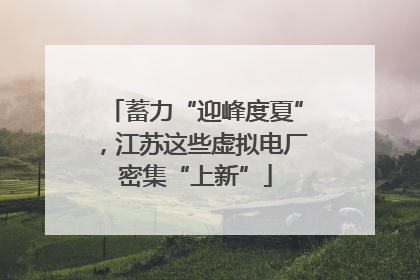 蓄力“迎峰度夏”，江苏这些虚拟电厂密集“上新”