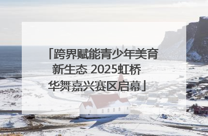 跨界赋能青少年美育新生态 2025虹桥华舞嘉兴赛区启幕