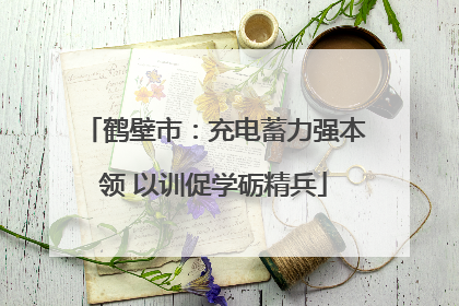 鹤壁市：充电蓄力强本领 以训促学砺精兵