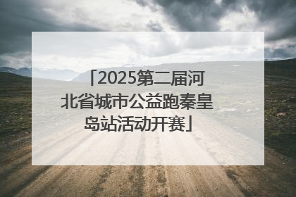 2025第二届河北省城市公益跑秦皇岛站活动开赛